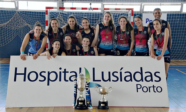 Porto Vólei vence Taça de Portugal e 1ª Divisão do Voleibol Feminino