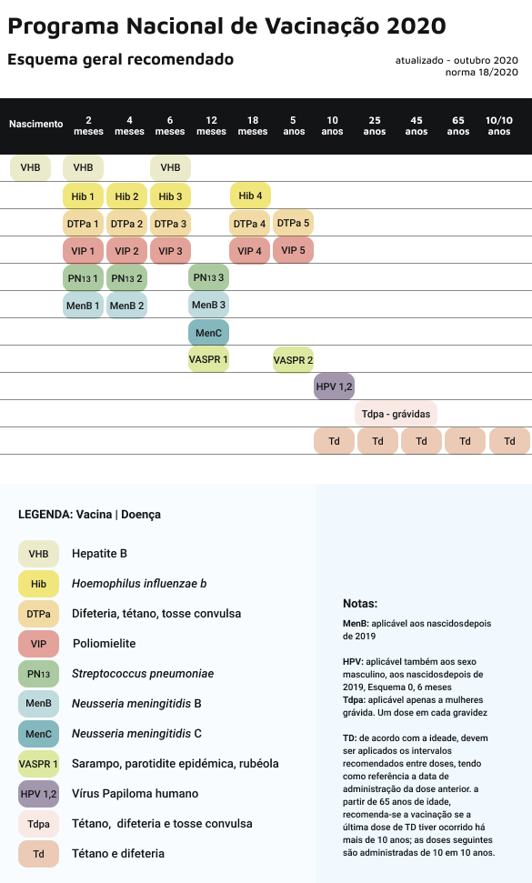Programa Nacional de Vacinaçao 2020