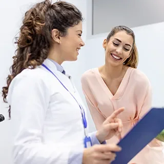 Agende a sua consulta de ginecologia.