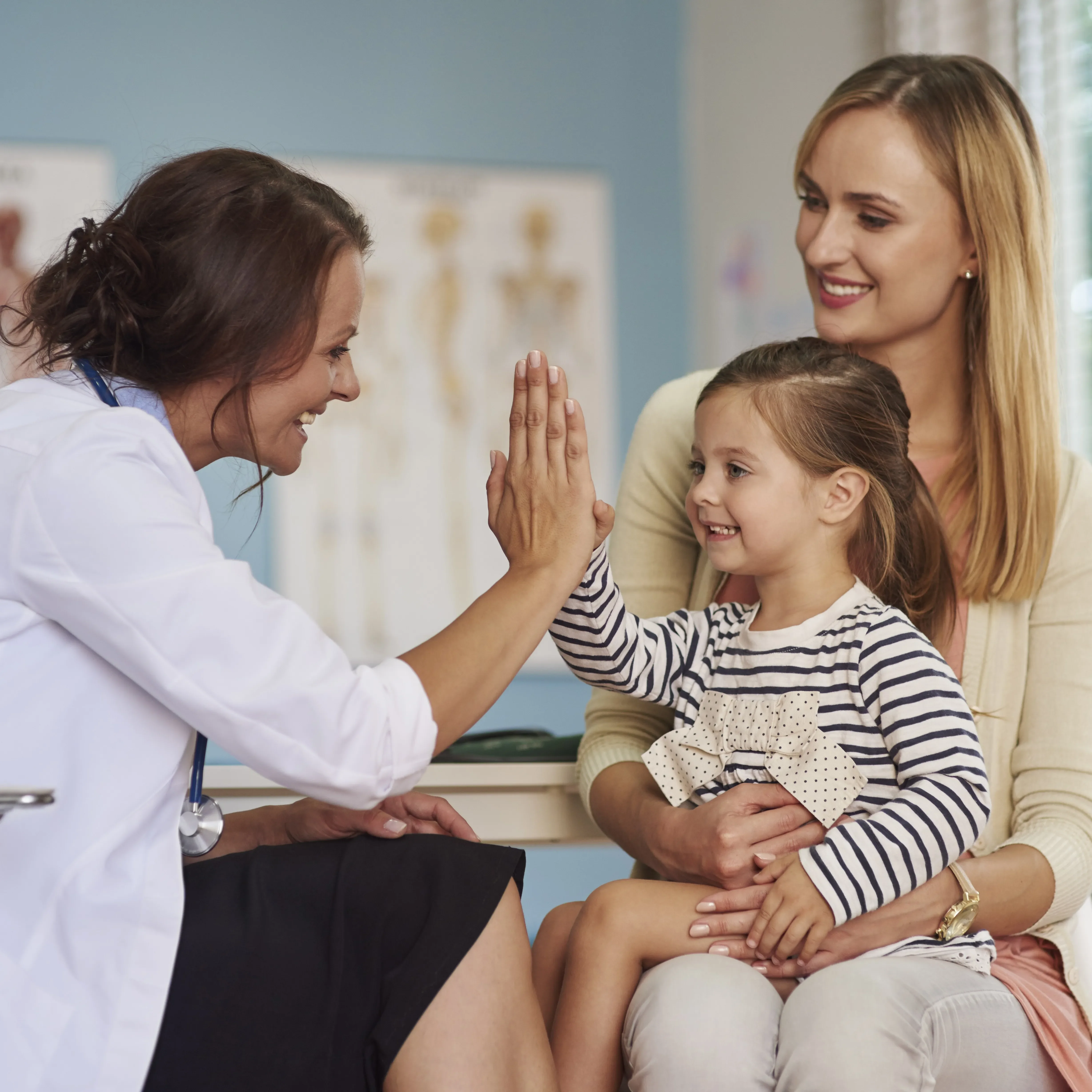 Pediatria: As melhores mãos a cuidar, logo a seguir às suas.