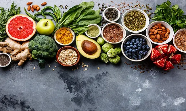 5 doses de fruta e legumes todos os dias