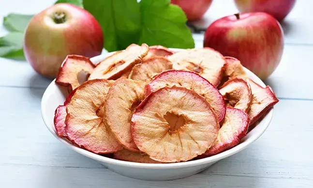 Fruta desidratada: vantagens e inconvenientes