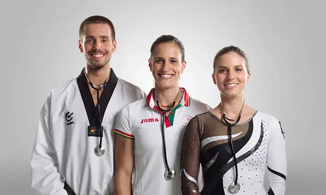 Atletas olímpicos e… médicos