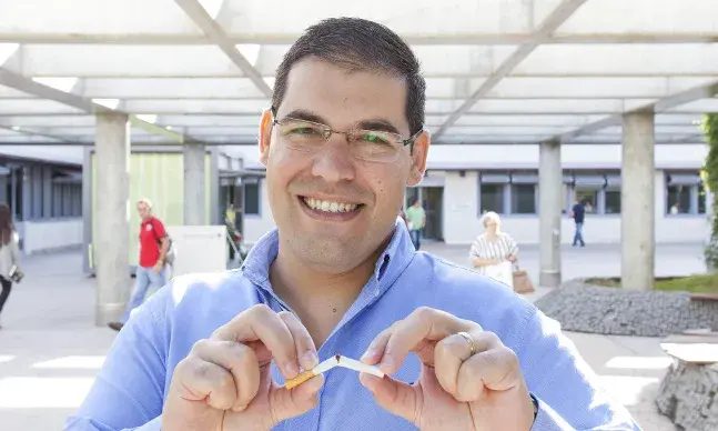 Carlos Henriques recorreu à consulta de desabituação tabágica para largar um vício que o acompanhou 17 anos