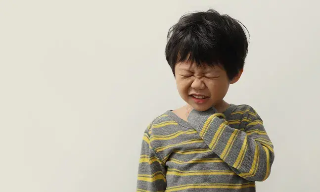 Rouquidão ou disfonia infantil