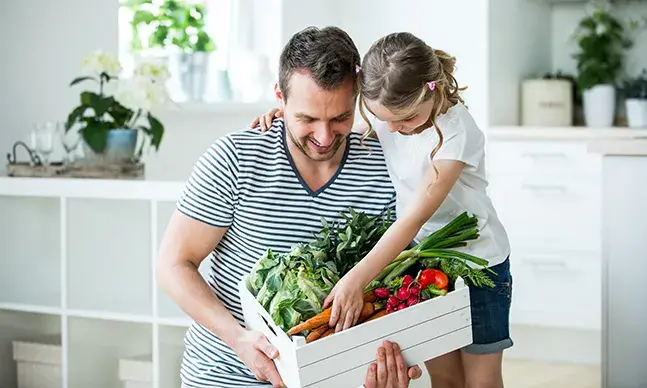 Existem várias estratégias para escolher fruta e hortícolas