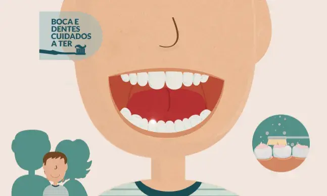 Os dentes de leite também podem ter cáries e pôr em risco a saúde oral na idade adulta.