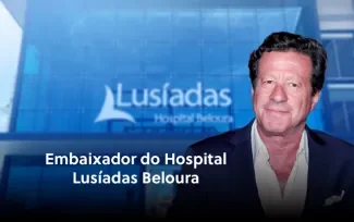 Ator Joaquim de Almeida associa-se à Lusíadas Saúde como embaixador do Hospital Lusíadas Beloura
