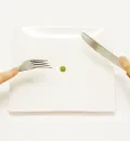 Em distúrbios alimentares como a anorexia e a bulimia, parte do tratamento passa por uma reeducação alimentar. 