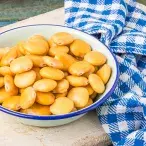 O elevado teor de fibra dos tremoços contribui para a regulação do colesterol e da glicemia, bem como para a regulação do trânsito intestinal.